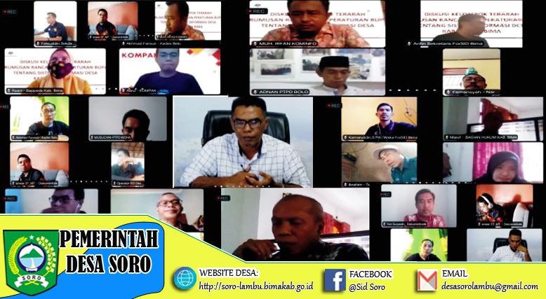 KOMPAK NTB FASILITASI FGD PERUMUSAN RANPERBUB TENTANG SID DI KABUPATEN BIMA