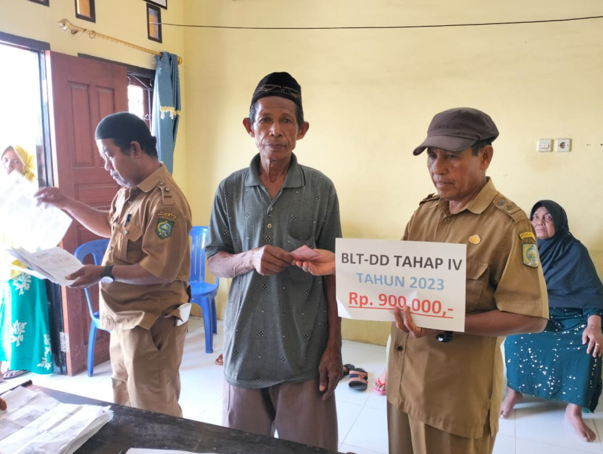 PENYALURAN BLT-DD TAHAP IV TAHUN 2023