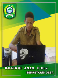 KHAIRUL ANAS, S. Sos